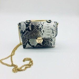 Snakeskin Mini Bag